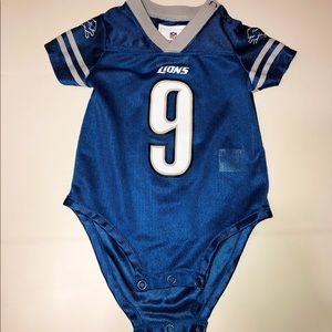 Infant authentic Detroit Lions #9 Stafford Jersey